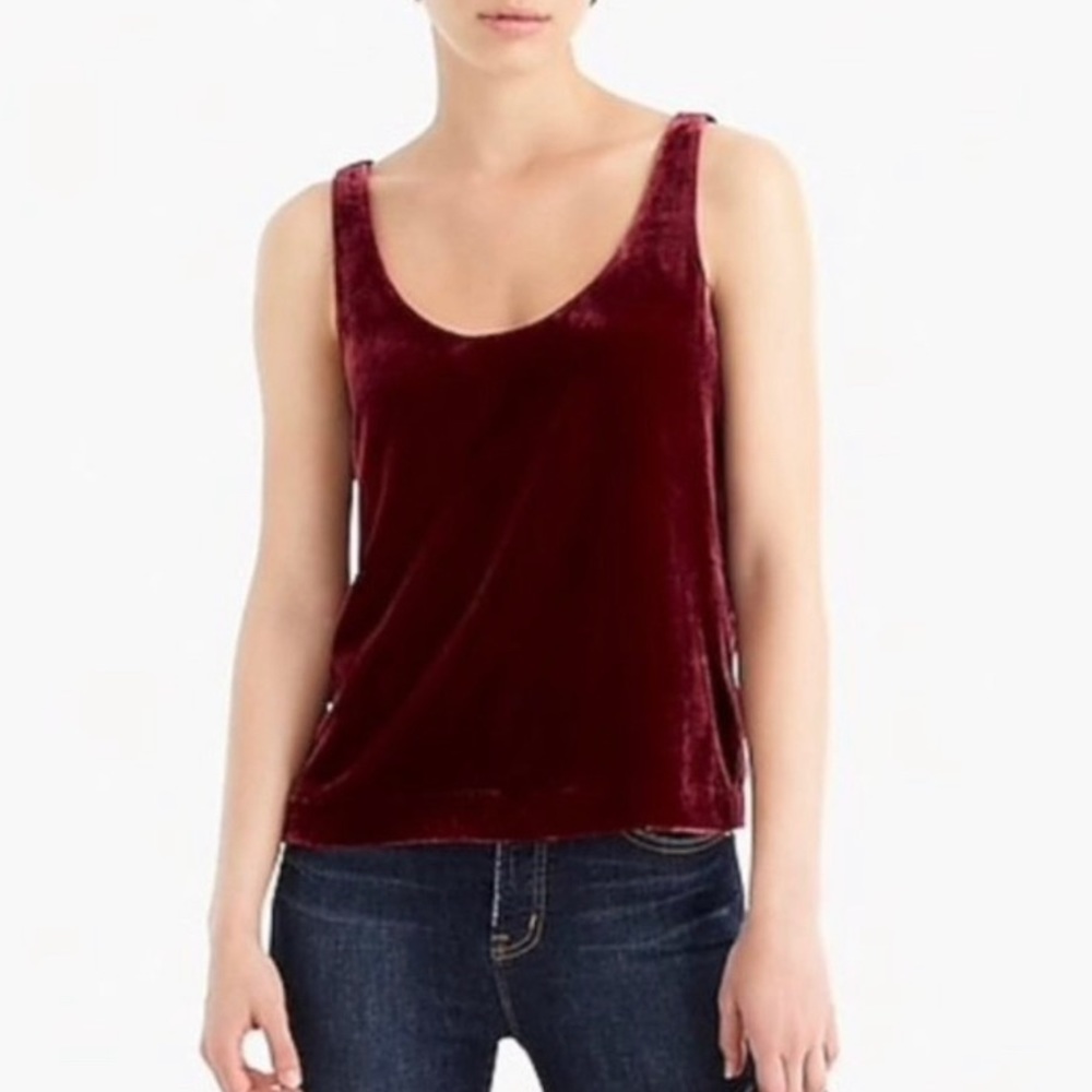 J. Crew Velvet Tank